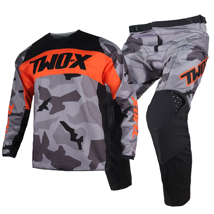 Motorcycle Gear Bundle - New Two-X Youth Motocross 180 Bnkr