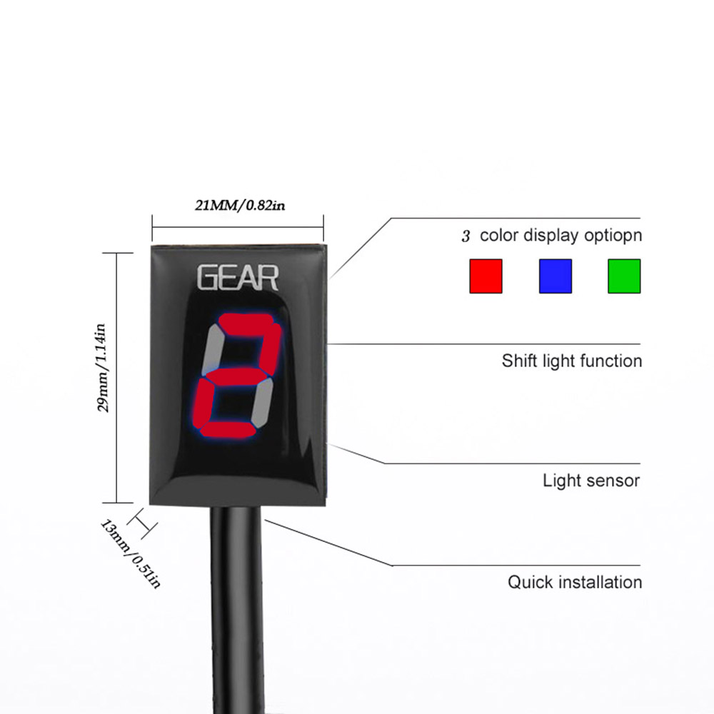 Gear Display Indicator For HON - Gear Indicator Display ulasan dan harga