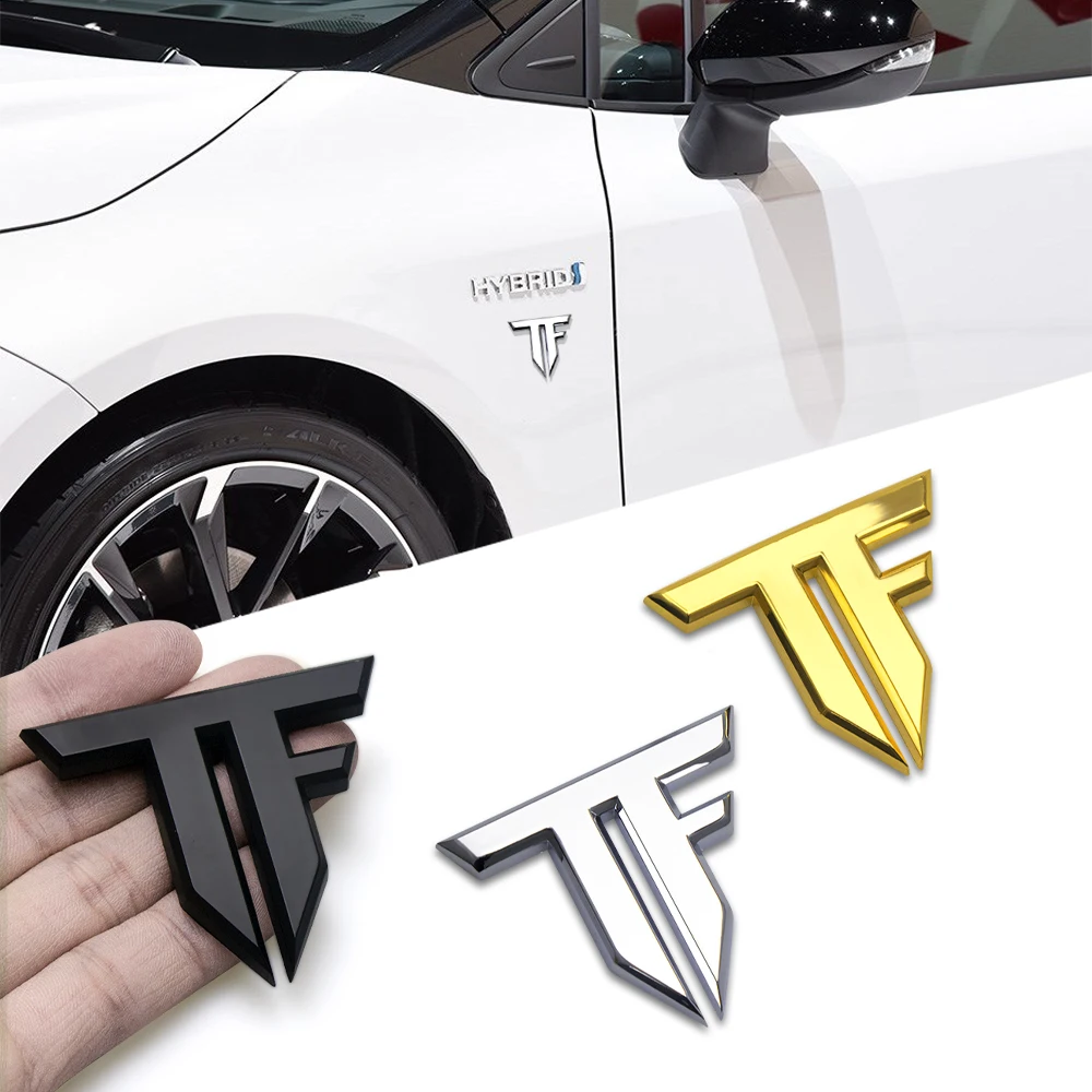 1pc 3D Metal TF Emblem Badge C - Motorcycle Gear Logo ulasan dan harga