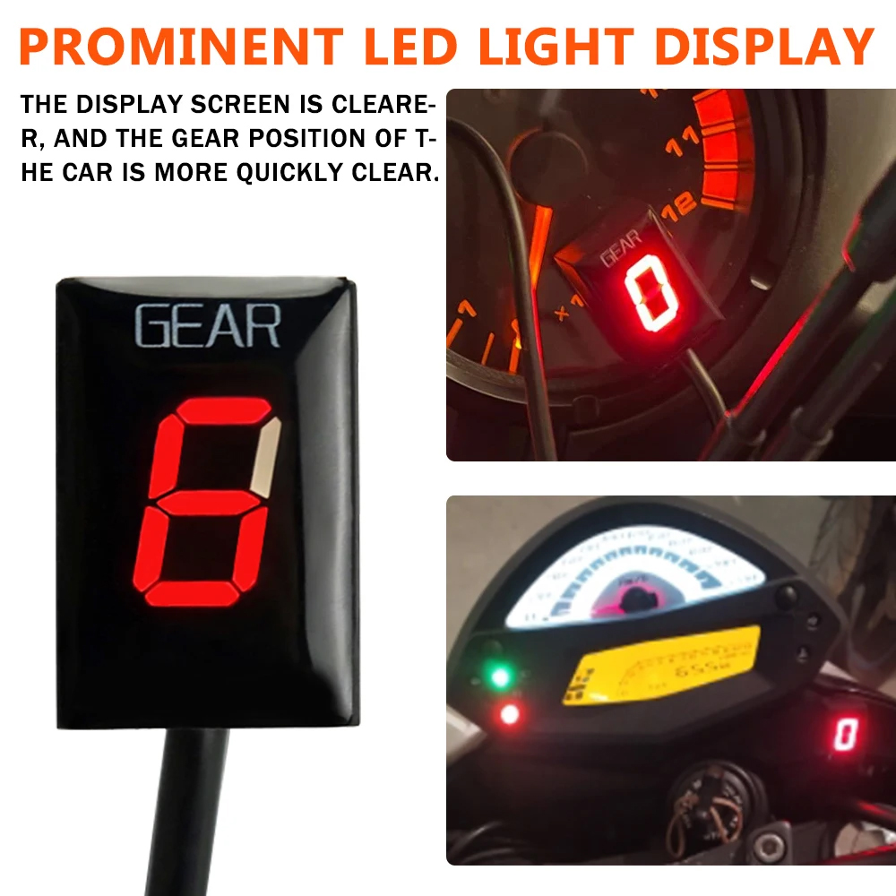 Motorcycle Accessories Gear In - Gear Indicator Display ulasan dan harga