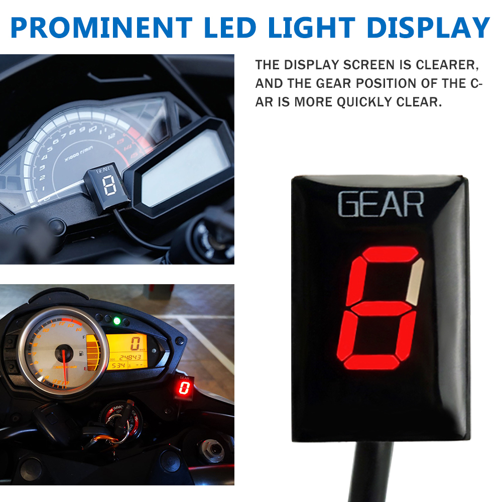 For Kawasaki Ninja 1000 Ninja1 - Gear Indicator Display ulasan dan harga