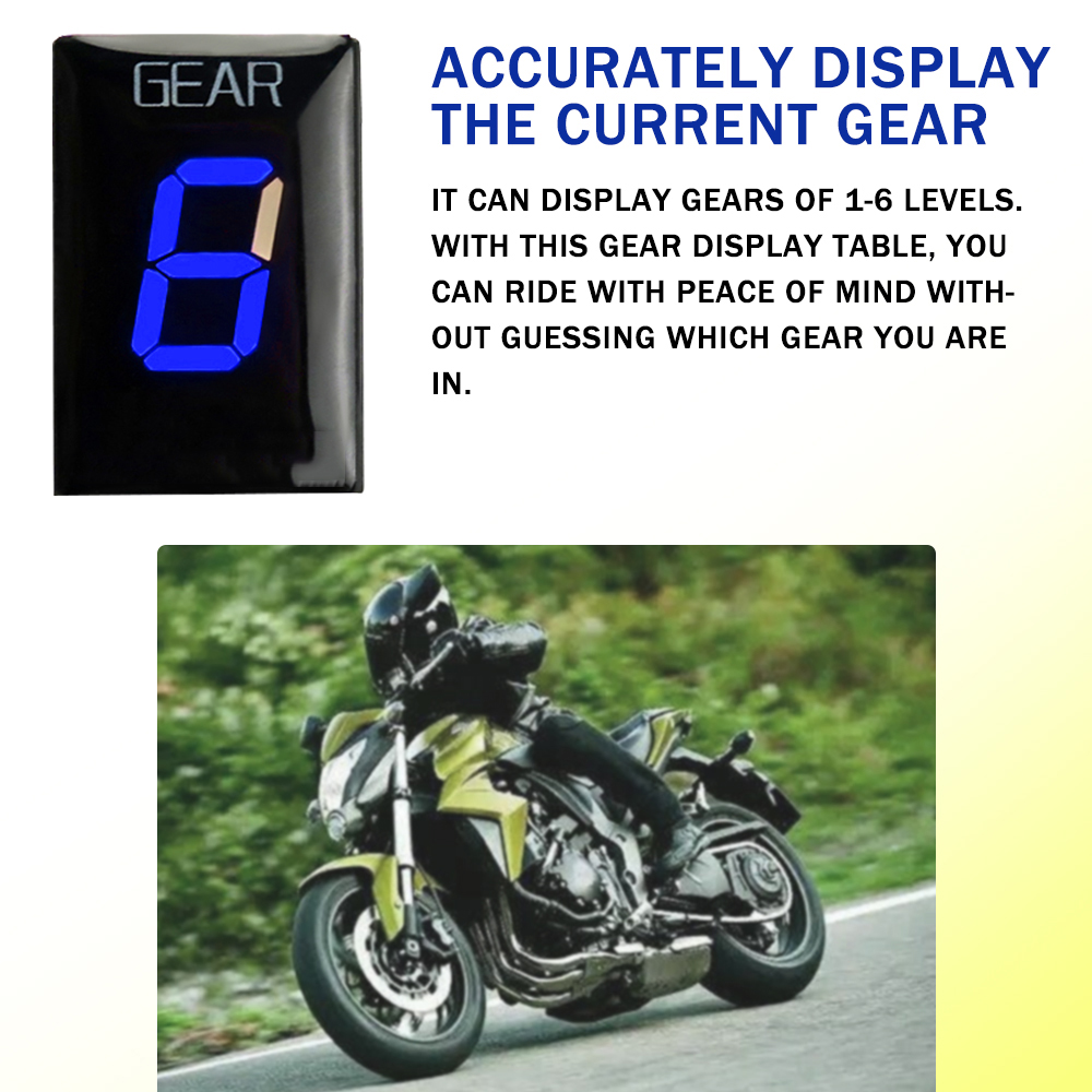Motorcycle Gear Indicator For  - Gear Indicator Display ulasan dan harga