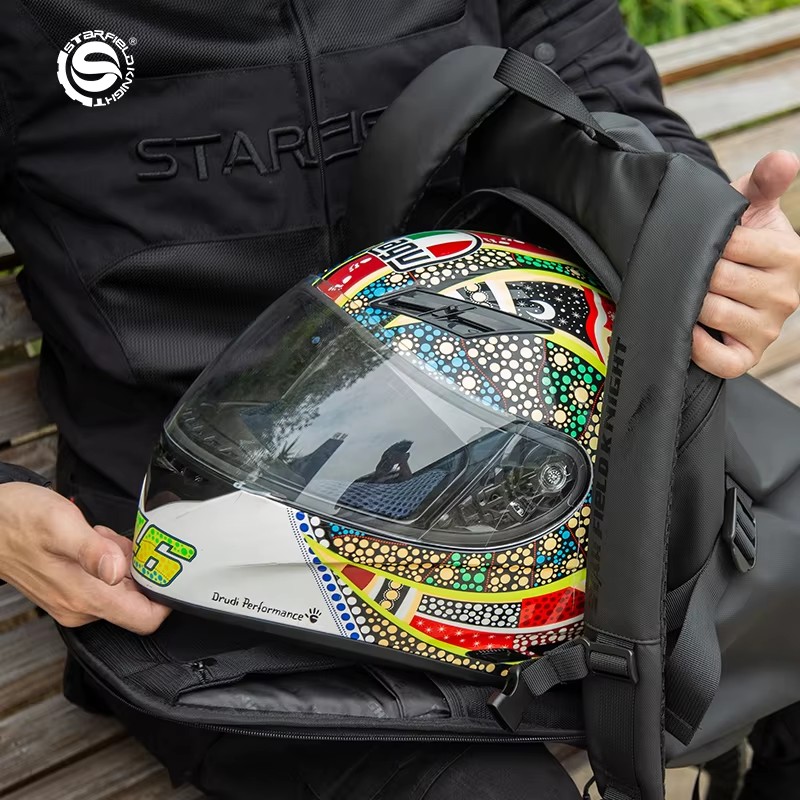SFK Motorcycle Helmet Bag Larg - Motorcycle Gear Logo ulasan dan harga