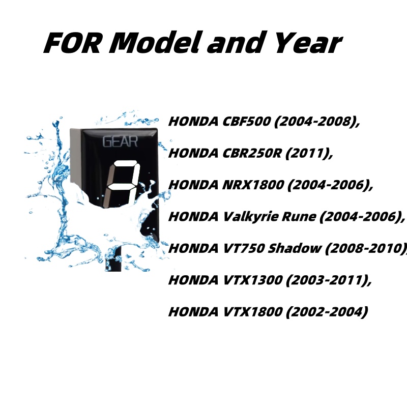Gear Indicator For Honda CBF50 - Gear Indicator Display ulasan dan harga