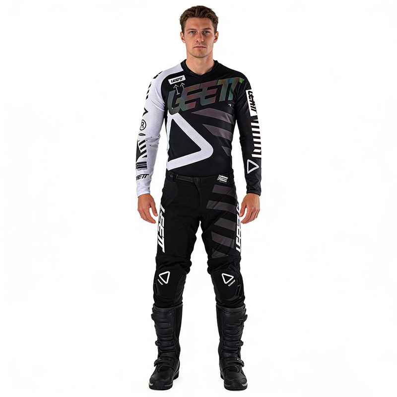 Motocross Gear Set Grey Name N - Motorcycle Gear Bundle ulasan dan harga