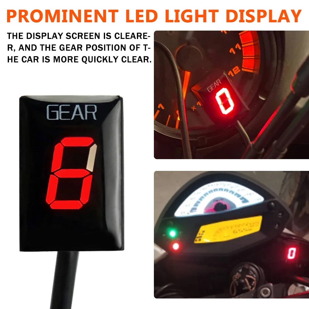 For YAMAHA YZF-R1 YZFR1 YZF-R6 - Gear Indicator Display ulasan dan harga