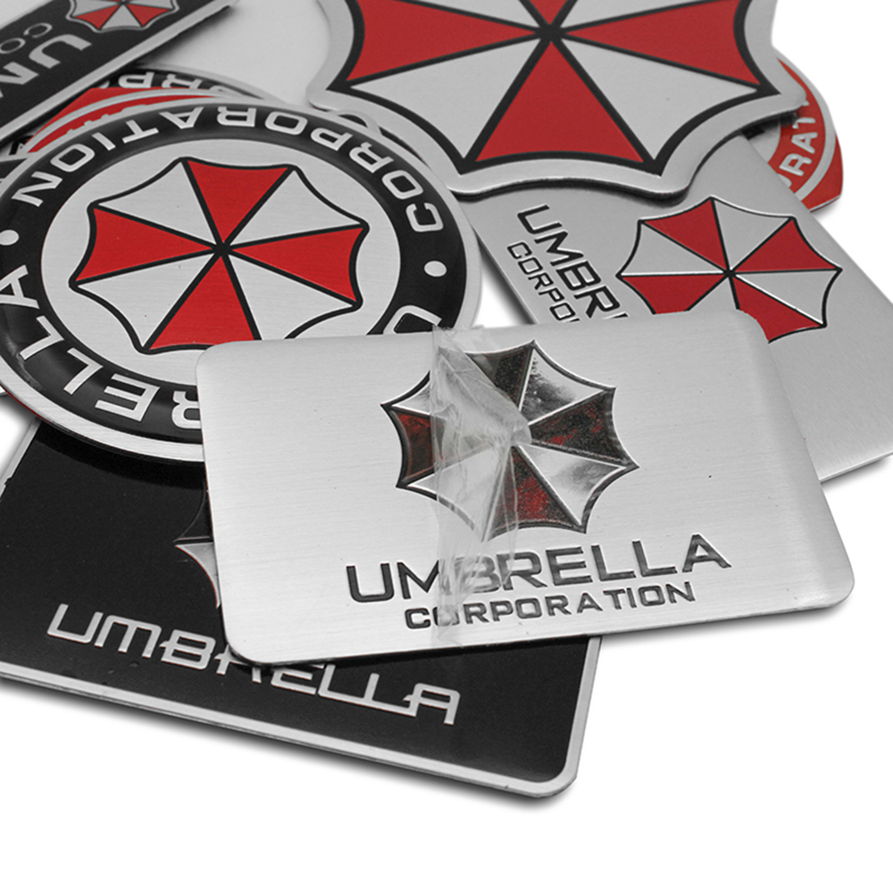 Car Styling 3D Metal Umbrella  - Motorcycle Gear Logo ulasan dan harga